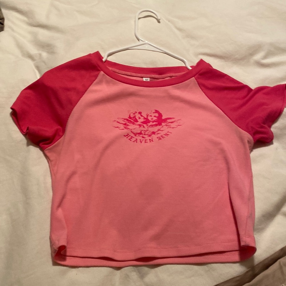 Pink Babydoll Top Heaven Sent